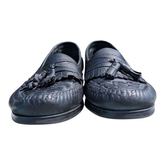Giorgio Brutini Loafer Mens 9D Bartell Woven Leather Tassel Dress Shoe Casual main image 10